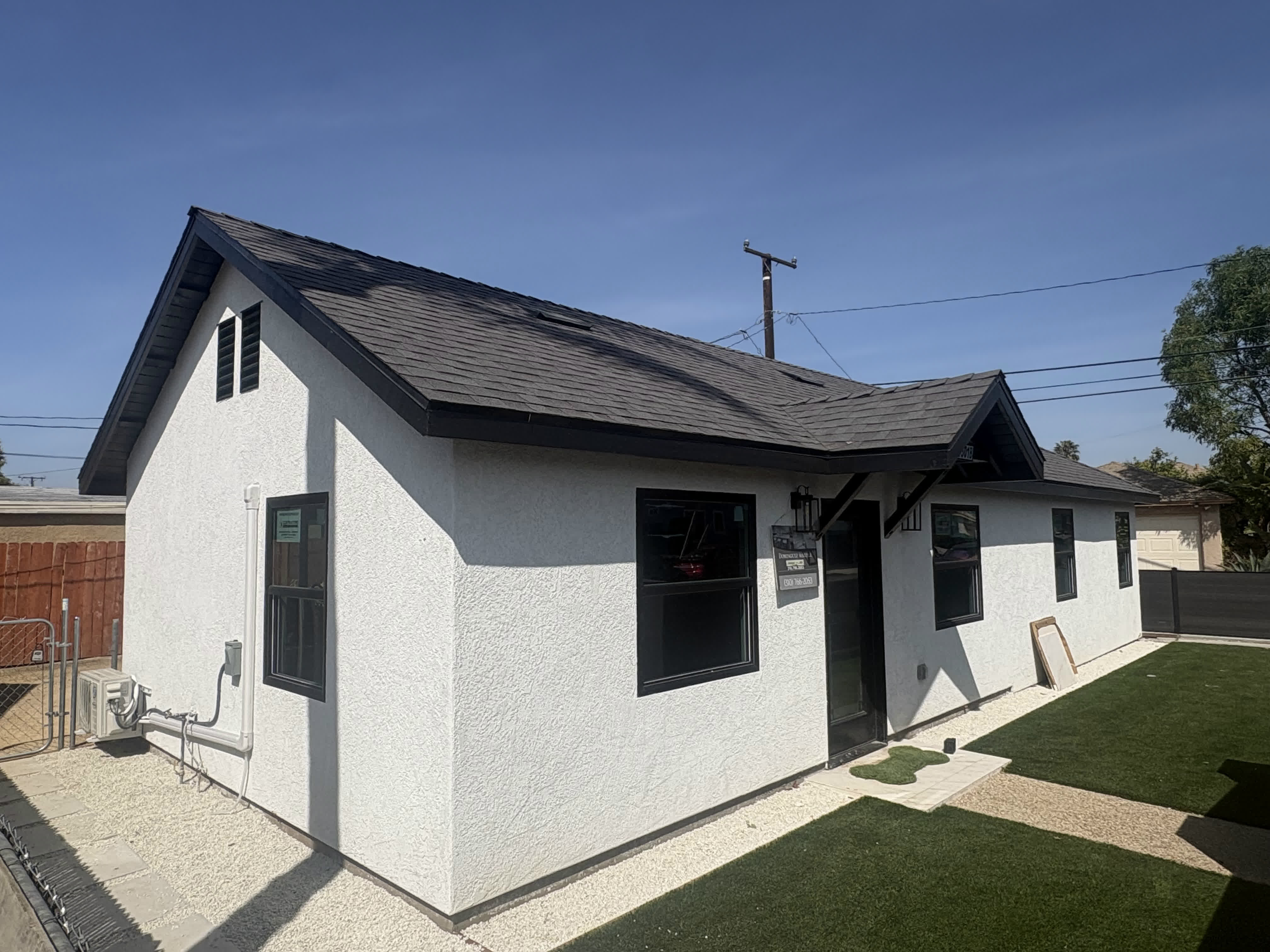 Exterior of the gardena property